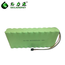 Fuente de alimentación NIMH SC2500mAh 48v paquetes de baterías recargables